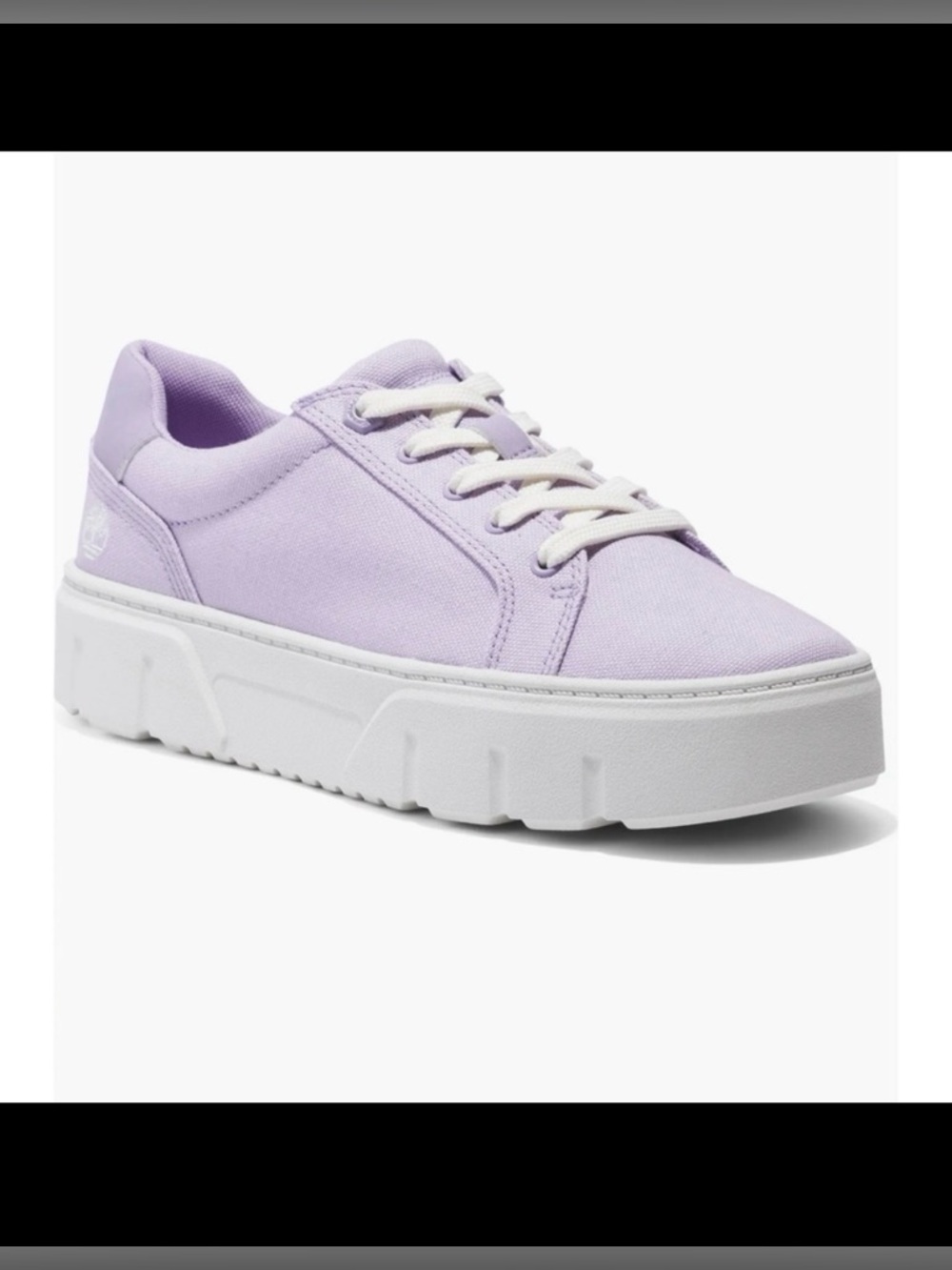 Timberland Laurel Women’s Purple Platform Canvas Sneakers Size 8.5 NEW